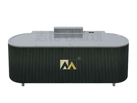 橢圓形鐵板燒設備